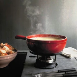 Emile Henry Fondue Set - Fusain 5 Emile Henry Fondue Set - Fusain -Aanbiedingen Keukenkracht Winkel fondue set 2