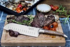 Laguiole Style De Vie Santokumes Olijfhout Met Snijplank -Aanbiedingen Keukenkracht Winkel gr20sf20Laguiole20santuko20olijf203