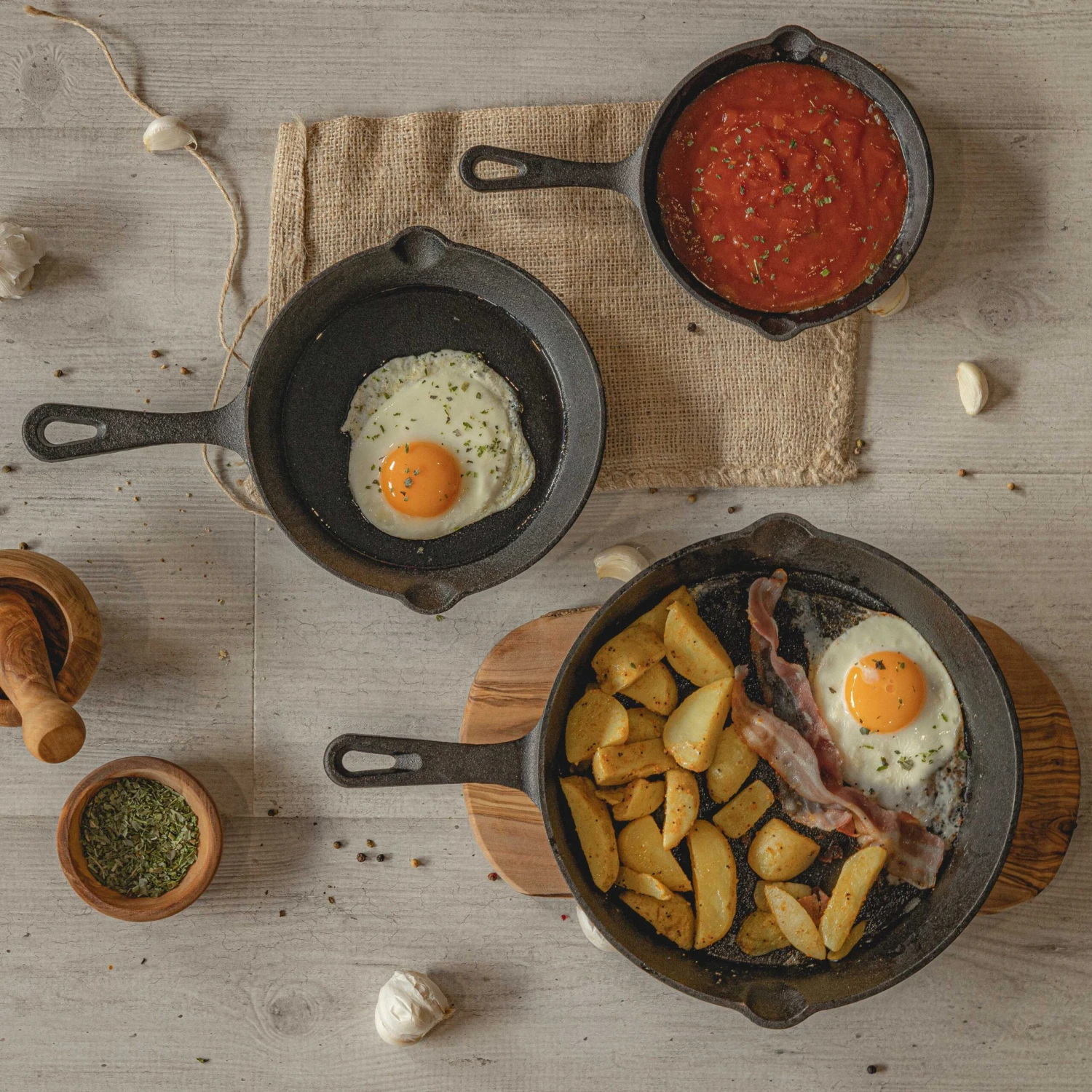 Blackwell Koekenpan - Gietijzer - ø 20 Cm - Zonder Anti-aanbaklaag 5 Blackwell Koekenpan - Gietijzer - ø 20 Cm - Zonder Anti-aanbaklaag - Afbeelding 5