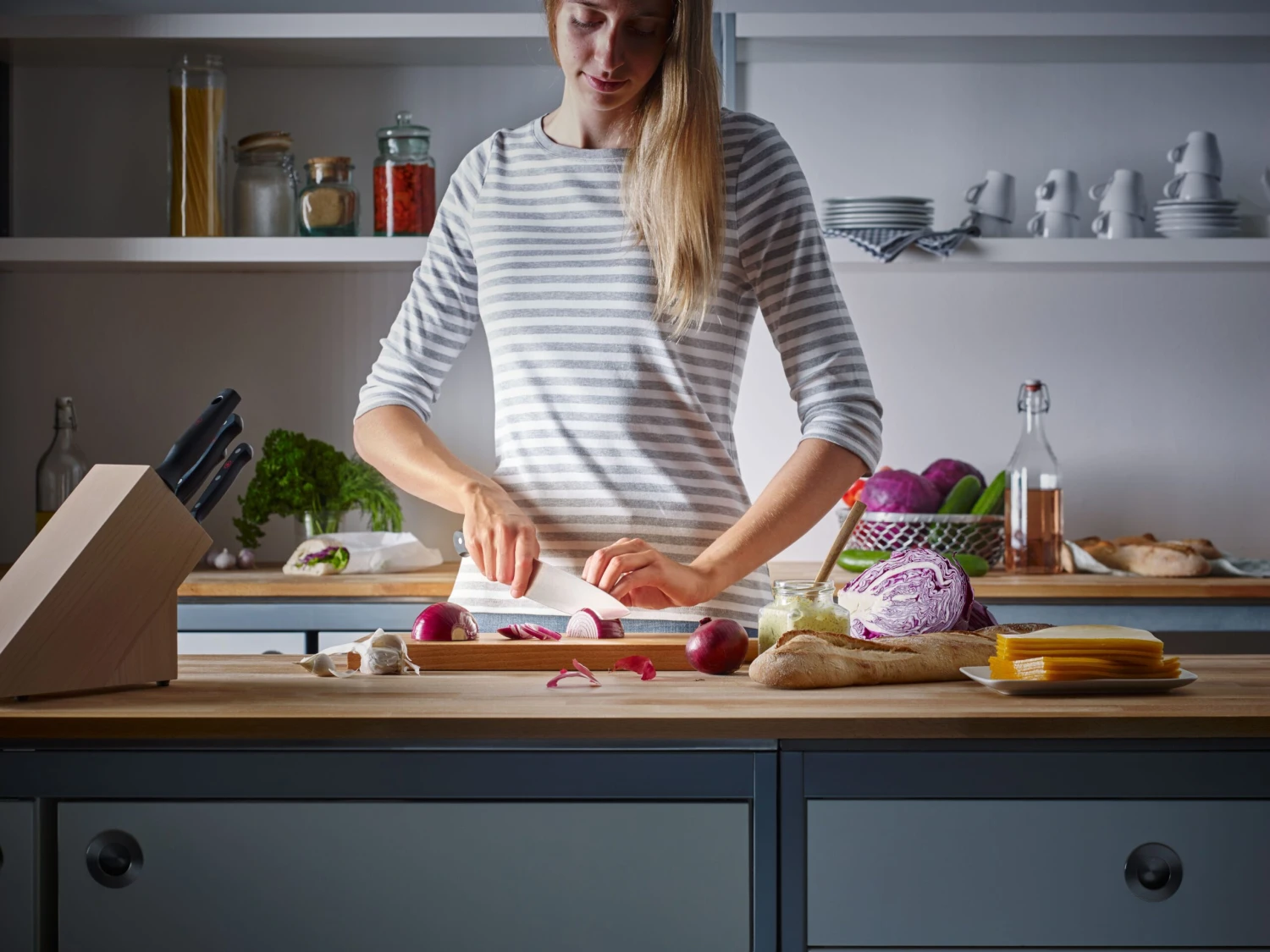 Wusthof Koksmes Gourmet 23 Cm 2 Wusthof Koksmes Gourmet 23 Cm - Afbeelding 2