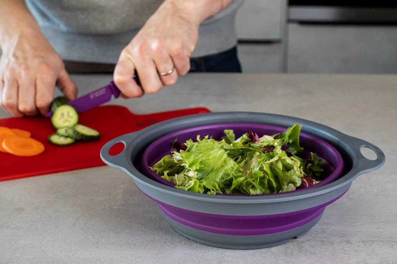 Colourworks Vergiet Paars - ø 24 Cm 4 Colourworks Vergiet Paars - ø 24 Cm - Afbeelding 4