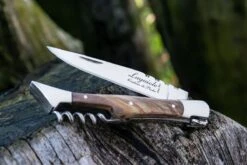 Laguiole Style De Vie Zakmes Met Kurkentrekker - Olijfhout -Aanbiedingen Keukenkracht Winkel laguiole zakmes olijfhout kurkentrekker3