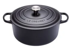 Le Creuset Braadpan Signature - Mat Zwart - ΓΈ 28 Cm / 6.7 Liter