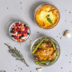 Sareva Glazen Vershoudbakje Cook & Fresh - Rond - 3-delig 11 Sareva Glazen Vershoudbakje Cook & Fresh - Rond - 3-delig -Aanbiedingen Keukenkracht Winkel product 23