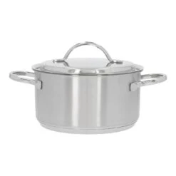 Demeyere - 4 Delige Pannenset (Kookpan ø 18 / 20 / 24 Cm + Steelpan ø 16 Cm) + Deksels Resto 3 - RVS -Aanbiedingen Keukenkracht Winkel resto 40850 263 0 01