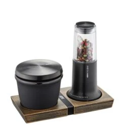 Gefu Peper- En Zoutset Houder X-Plosion Medium -Aanbiedingen Keukenkracht Winkel x34639 gefu salz und gewuerzdose x plosion schwarz 05 600x600.jpg.pagespeed.ic .HgnU XTWI